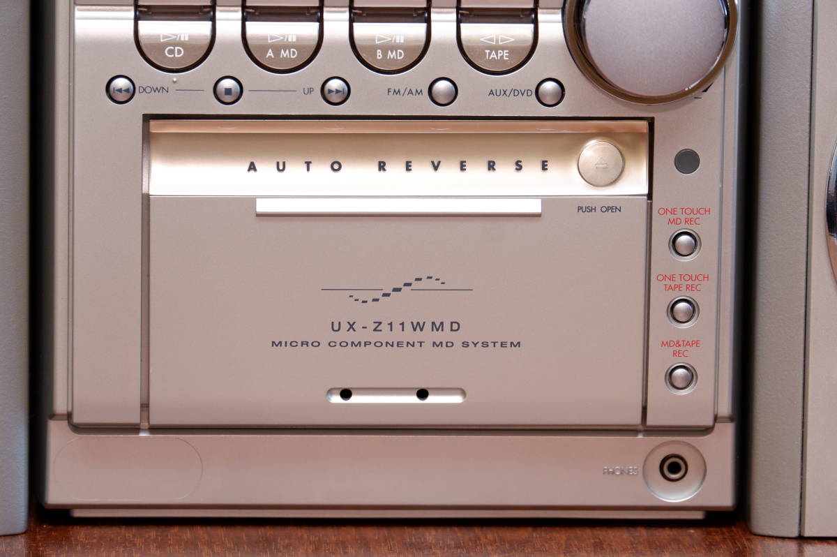 Yahoo!オークション - VICTOR UX-Z11WMD CD/2MD/TAPE/TUNER/ ミニコン