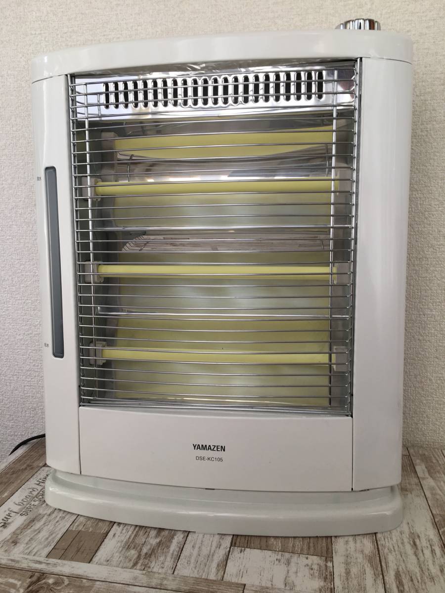 山善 DSE-KC105遠赤外線電気ストーブ (加湿機能付) 送料込み｜Yahoo