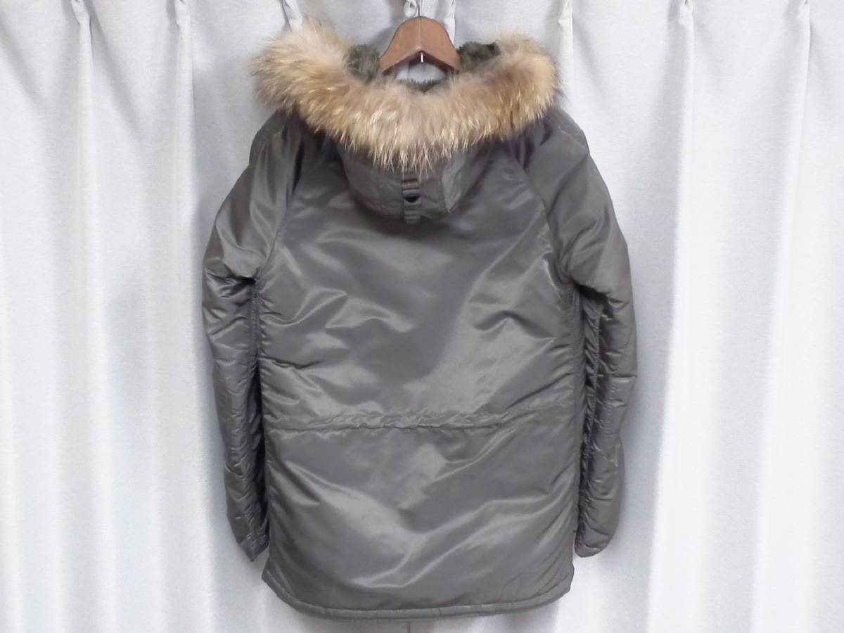 ほぼ新品 アルファ インダストリーズ ALPHA INDUSTRIES N-3B タイト