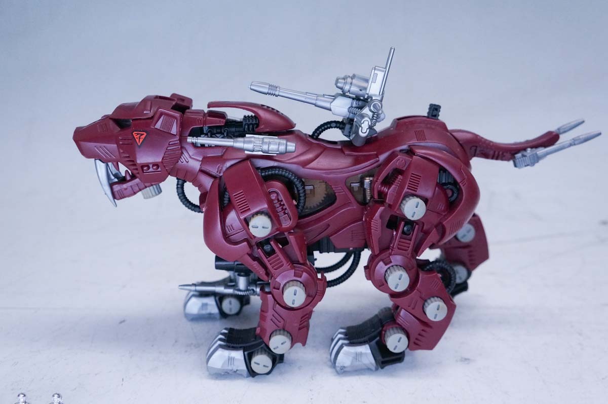 Yahoo!オークション - 旧ゾイド サーベルタイガー レッドホーン 2体セ