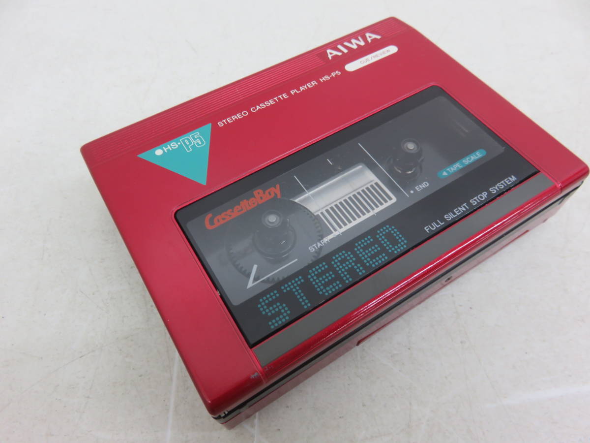 Yahoo!オークション - AIWA アイワ HS-P5 カセットボーイ ウォークマン