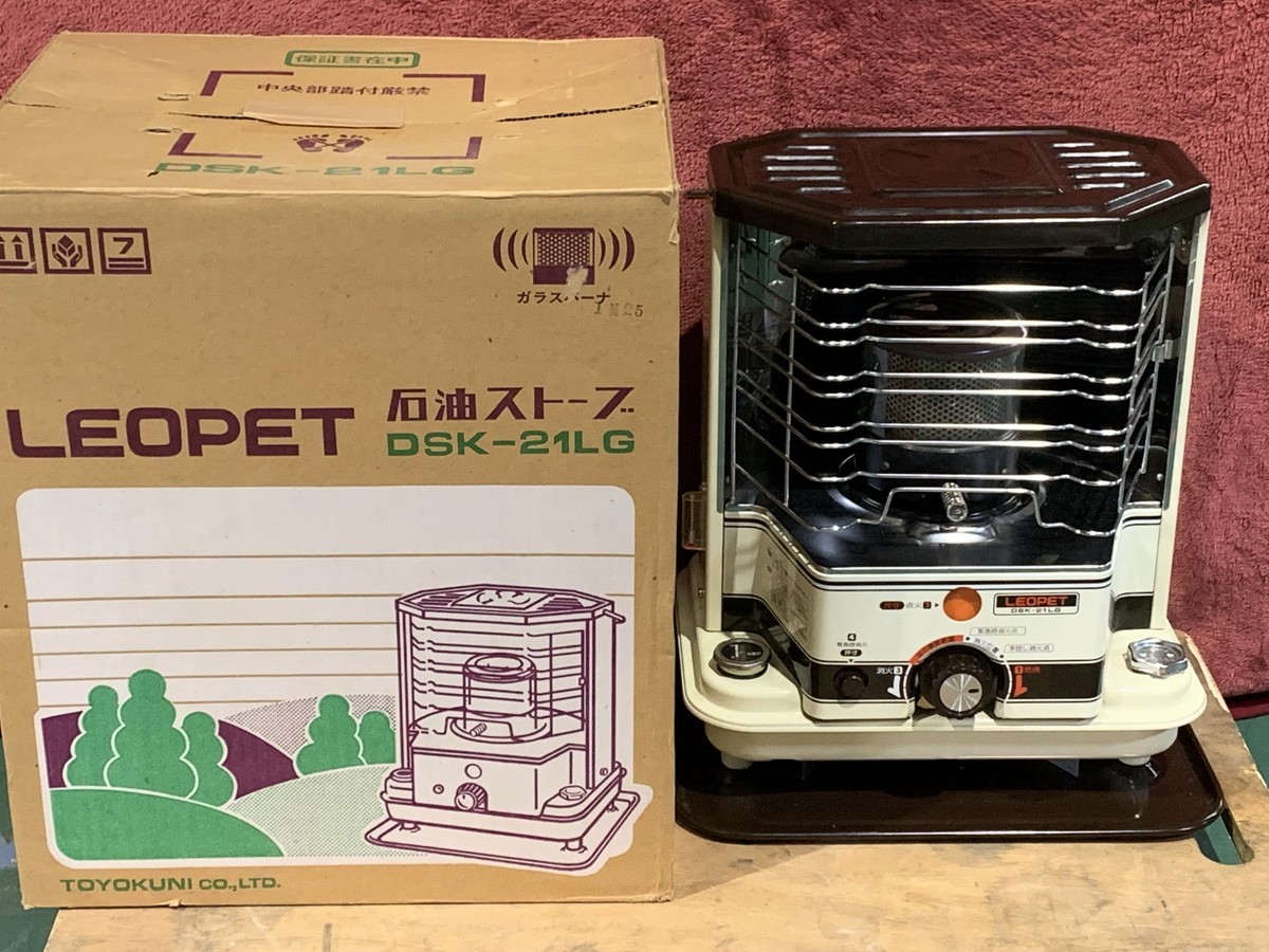 Yahoo!オークション - 3-2-140 トヨクニ 石油ストーブ LEOPET DSK-21LG