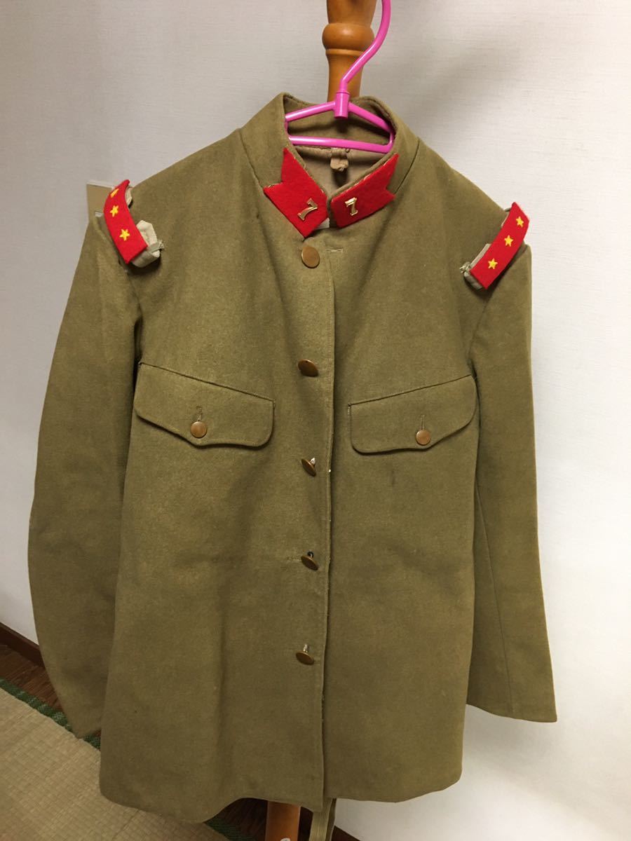 Yahoo!オークション - 改四五式軍衣実物・肩章 襟章レプリカ・昭五式軍