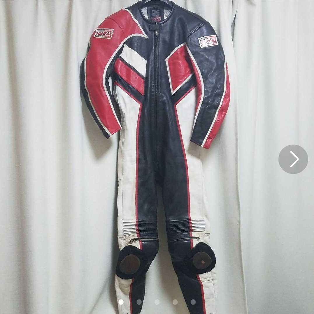 Yahoo!オークション - 南海 レザースーツ 革ツナギ レーシングスーツ
