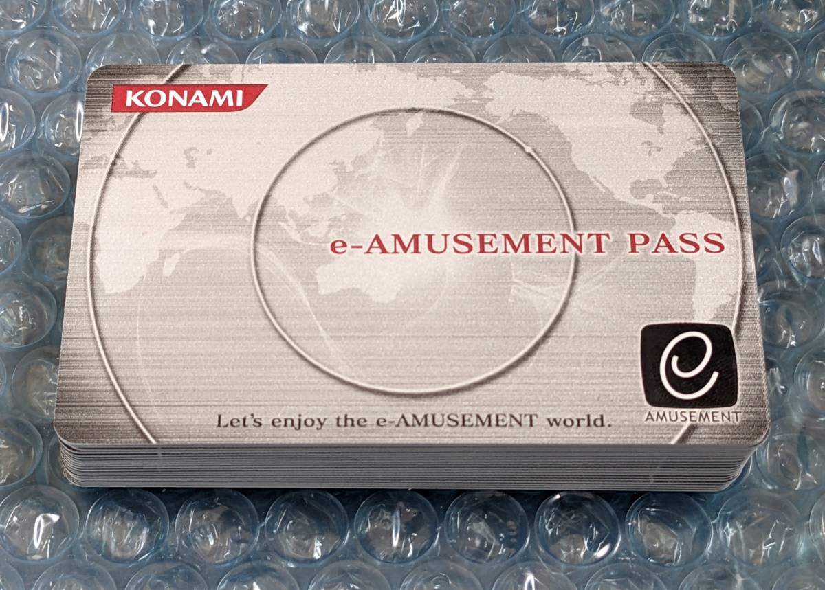 Yahoo!オークション - Konami e-AMUSEMENT PASS カード 19枚 第二世代