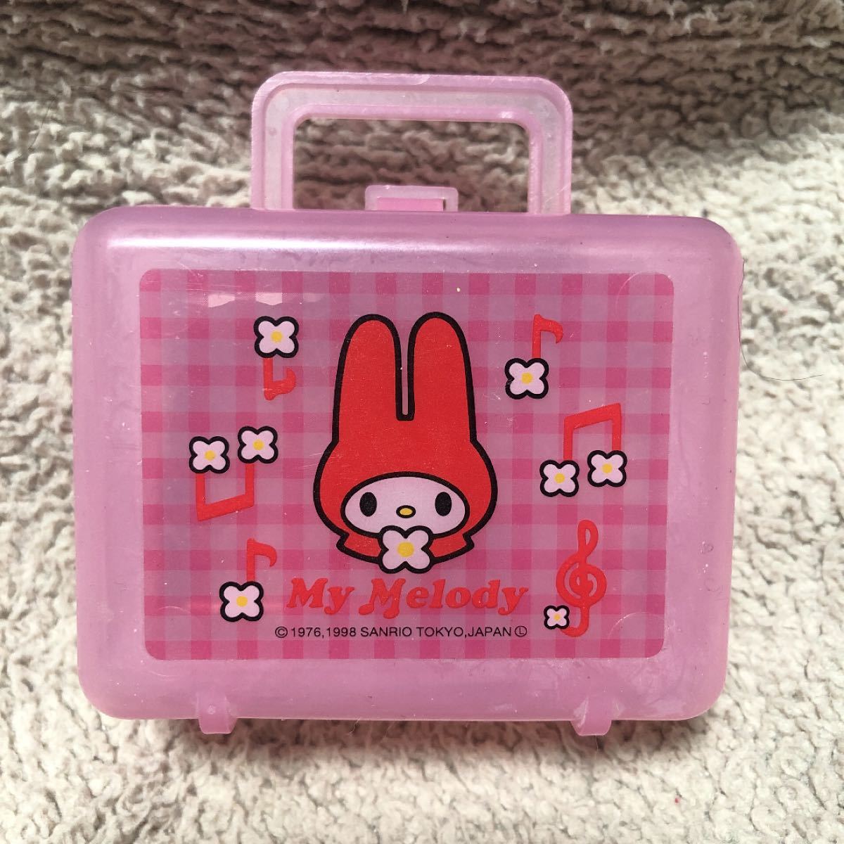 SANRIO サンリオ マイメロディ ミニトランク 小物入れ ミニケース 昭和