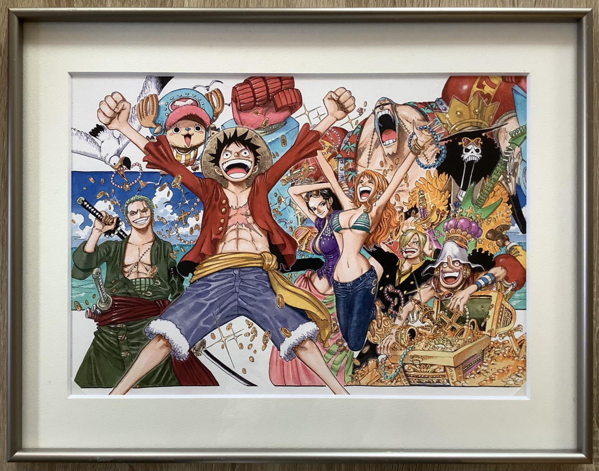 Yahoo!オークション - 漫画 ワンピース 絵画 ONE PIECE 絵画 2011限定