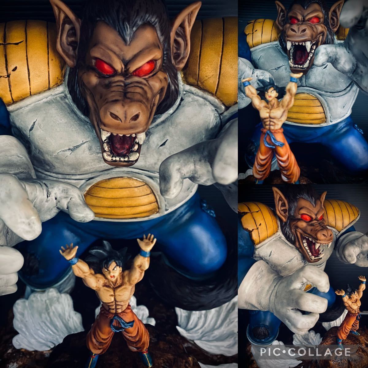 Yahoo!オークション - ドラゴンボール 一番くじ 大猿 ベジータvs孫悟空