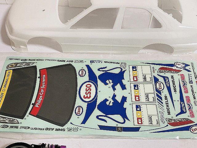 Yahoo!オークション - 中古制作途中 TAMIYA タミヤ 1/10 プジョー 406