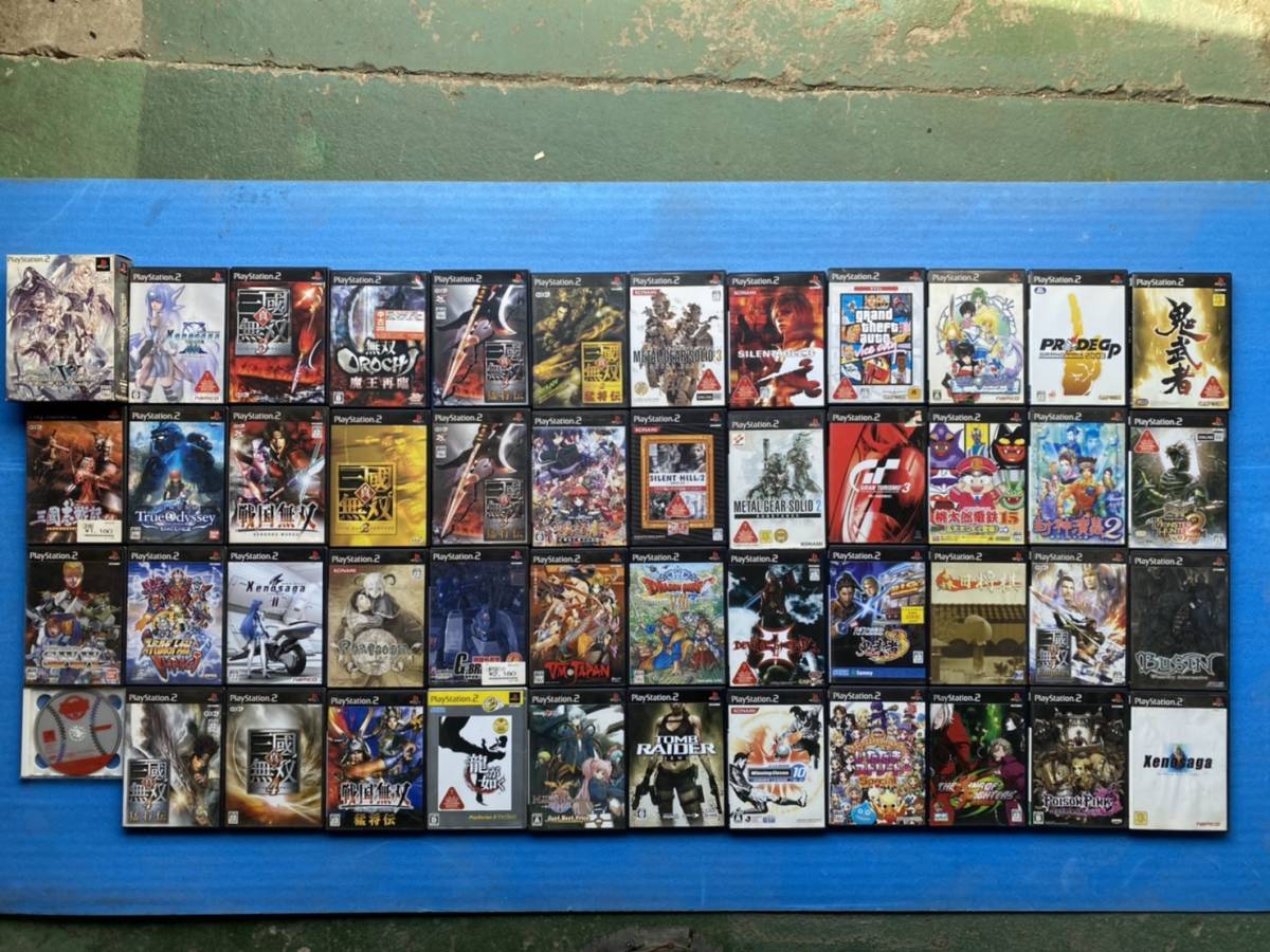 Yahoo!オークション - PS2 ソフト 大量 49本 まとめて 名作多数 1円ス