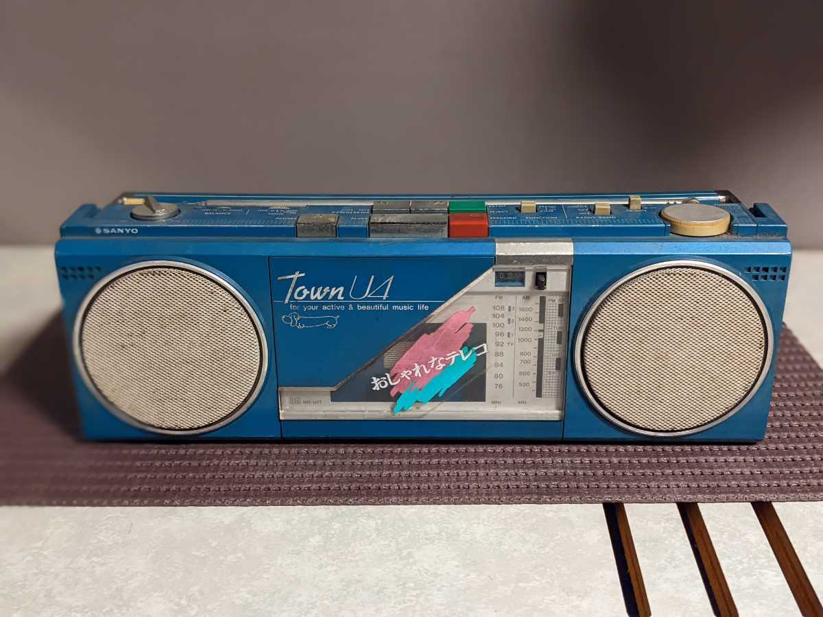 Yahoo!オークション - SANYO サンヨー ラジカセ MR-U4T Town U4 タウン