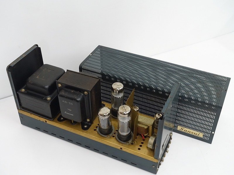 Yahoo!オークション - SANSUI Q-55 真空管 モノラルパワーアンプ 1台