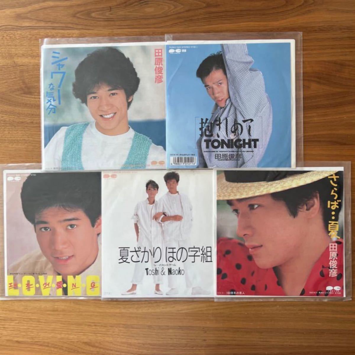 昭和アイドル 田原俊彦 シングル レコード5枚セット｜Yahoo!フリマ（旧