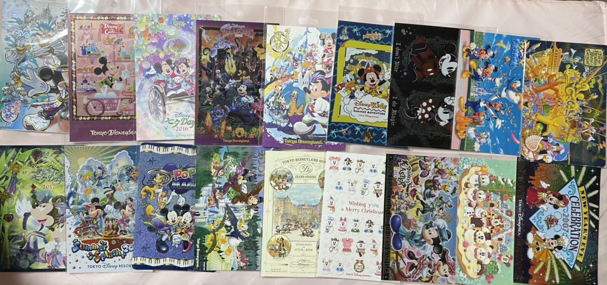 送料無料 ポストカード 18枚セット ミッキー/ミニー イベント