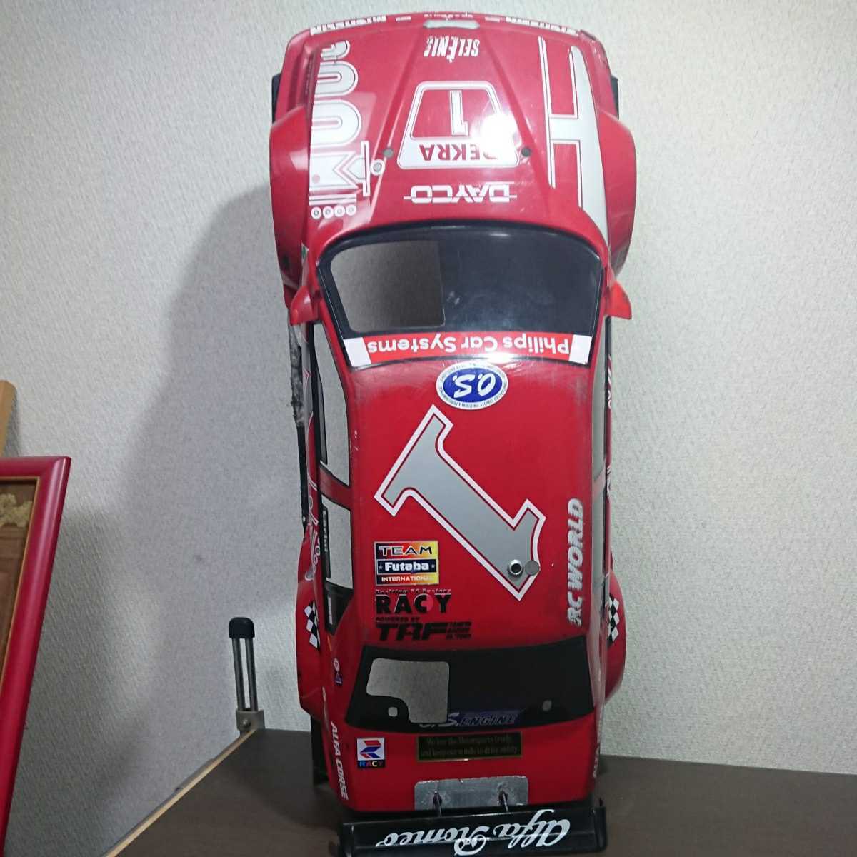 Yahoo!オークション - 【ジャンク】タミヤ 1/8 TGX アルファロメオ 155