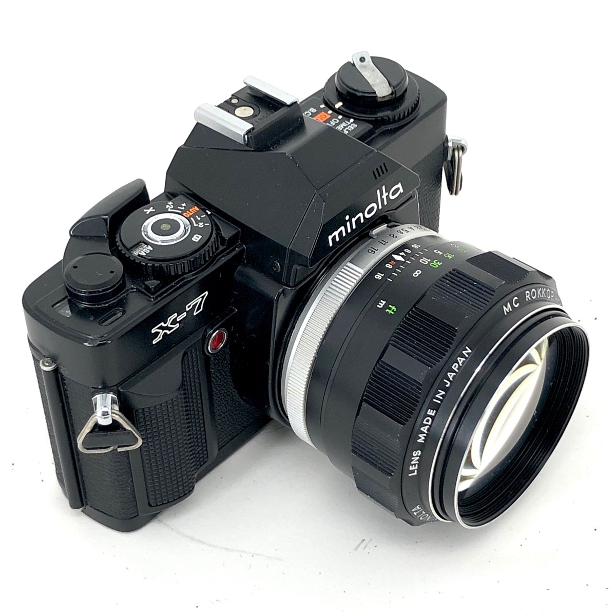 v*e様 Minolta X-7 一眼レフカメラ MC ROKKOR-PGレンズ v*e様 Minolta