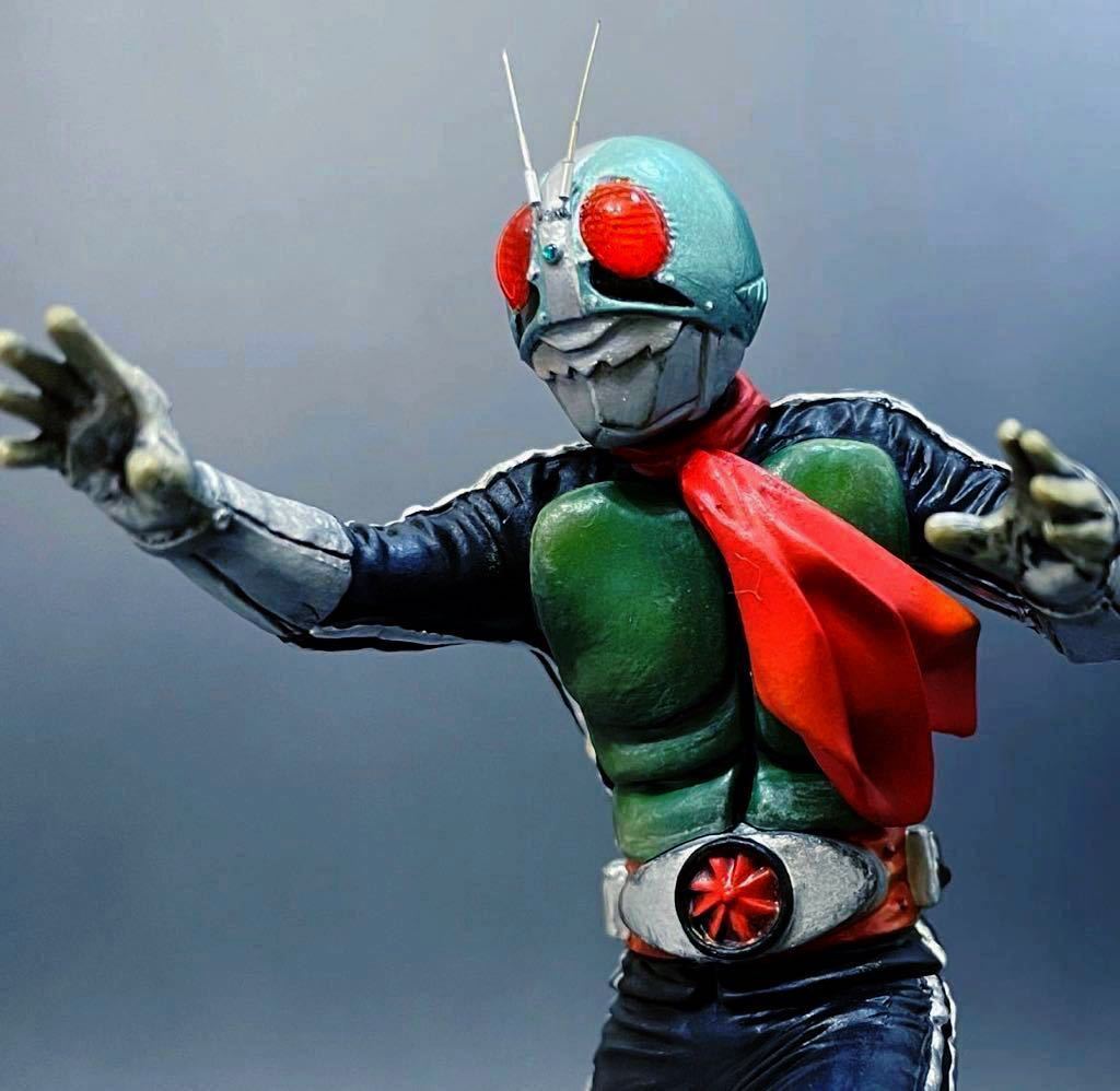 Yahoo!オークション - H.G.C.O.R.E.仮面ライダー 新1号 改造 リペイン