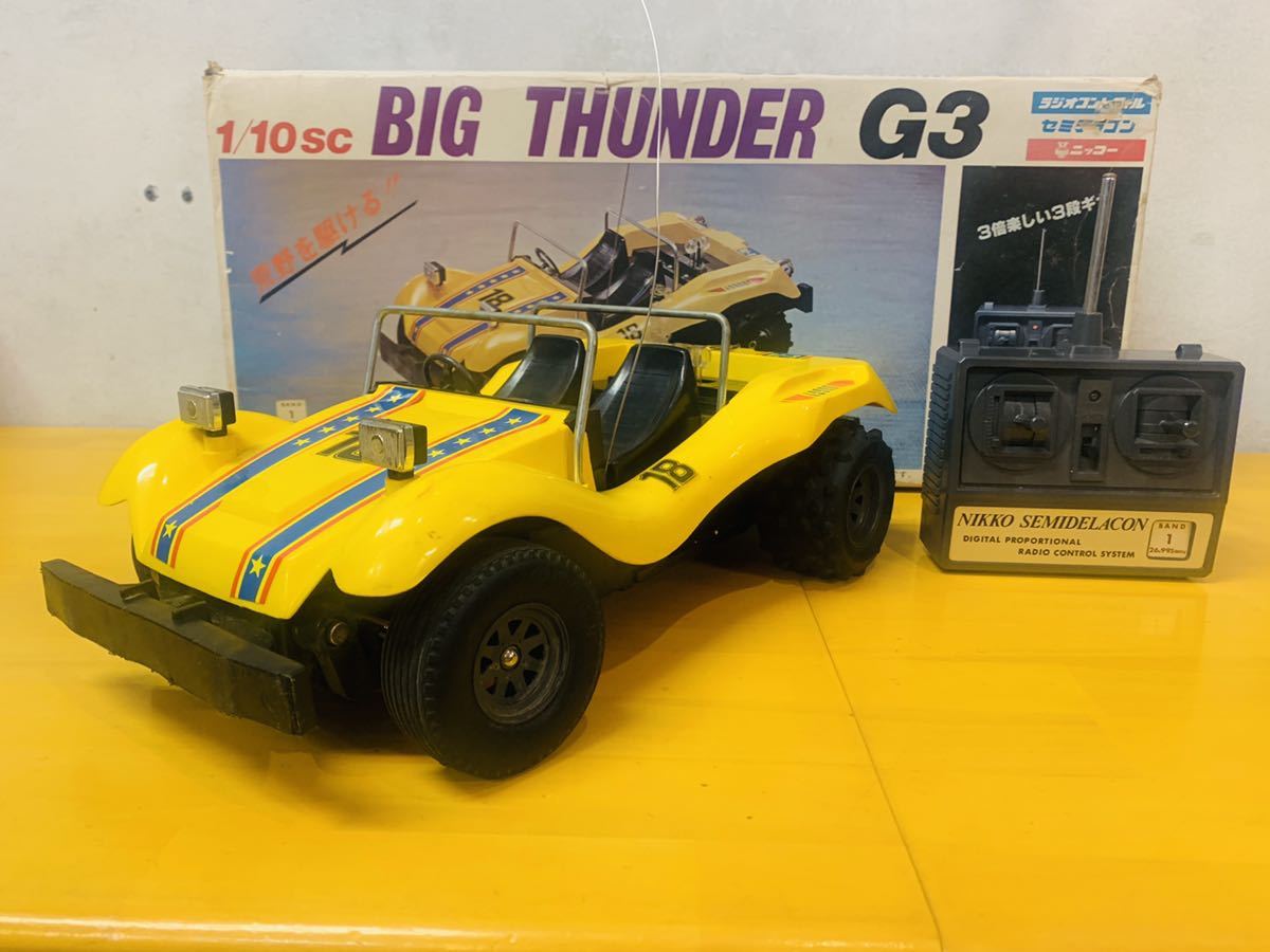 Yahoo!オークション - ビンテージ 絶版1/10ニッコー ビッグサンダー G3