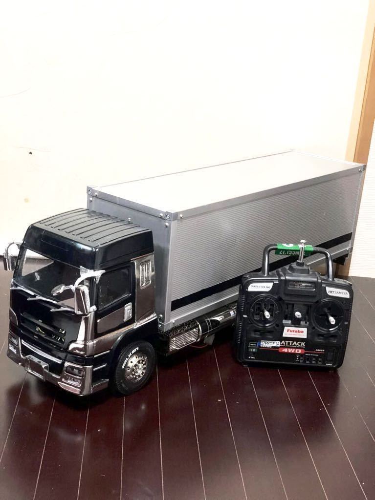 Yahoo!オークション - タミヤ 1/14 三菱フソウ スーパーグレート 箱車