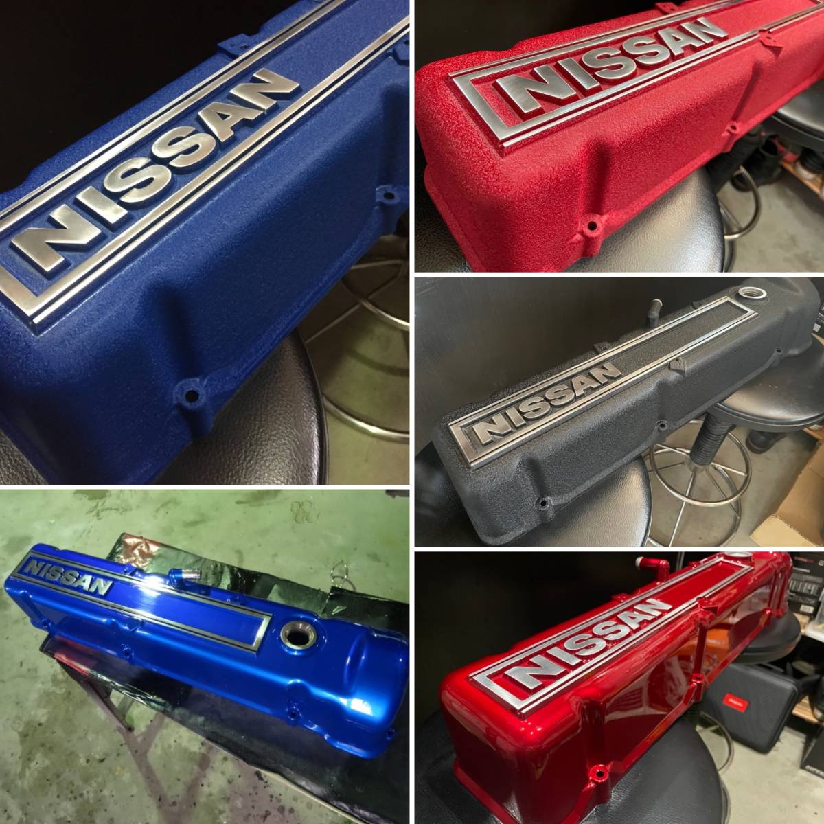 日産 NISSAN OHC L型エンジン L6タペットカバー 結晶塗装 美品 2026年