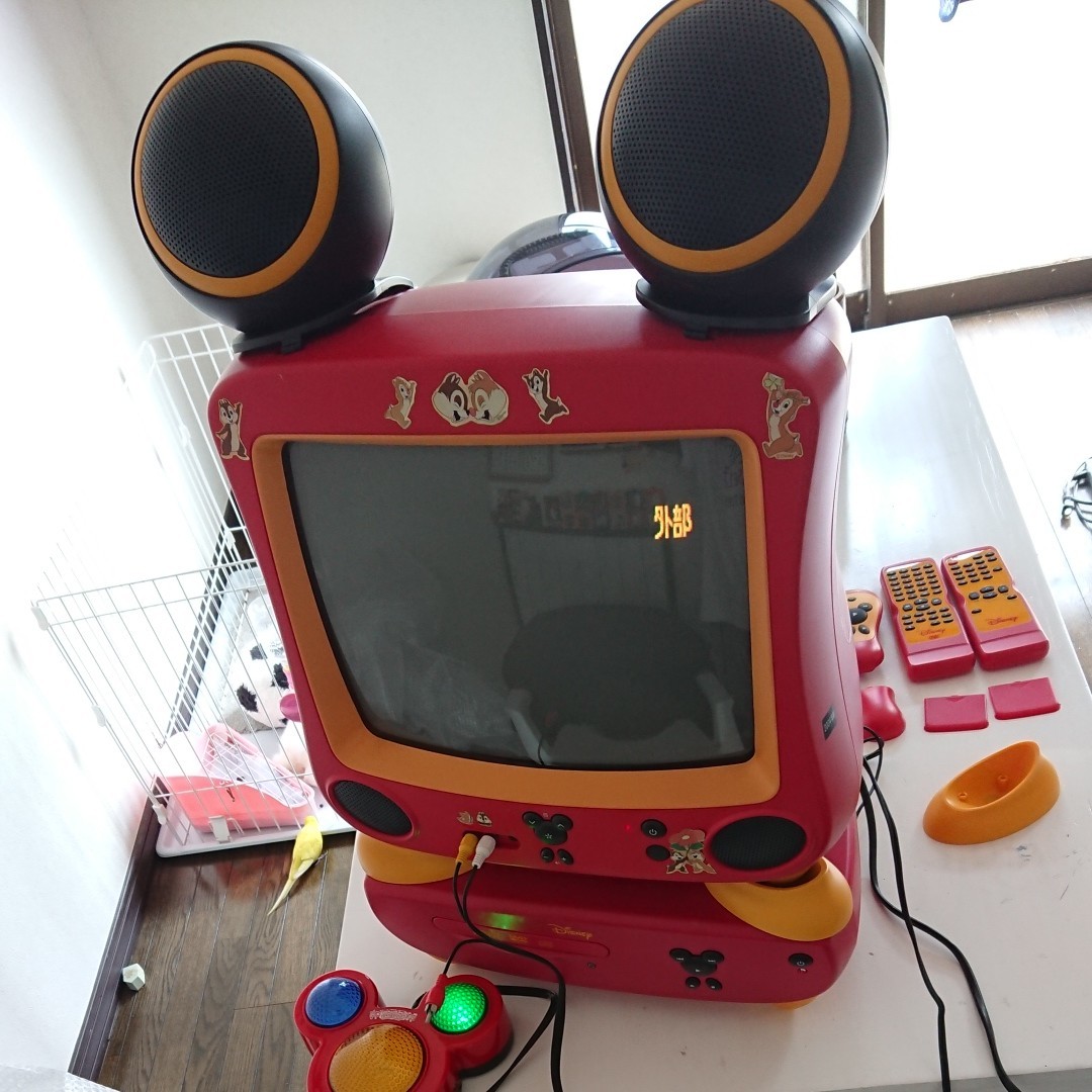 ディズニー disney テレビ DVD プレイヤー ゲーム 子供 Mickey