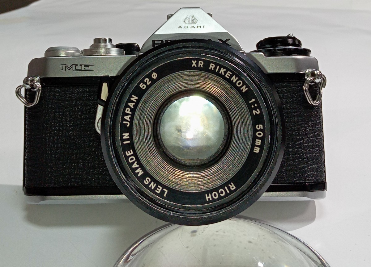 317 PENTAX ペンタックス 昔の高級一眼レフ フィルムカメラ MEレンズ 1