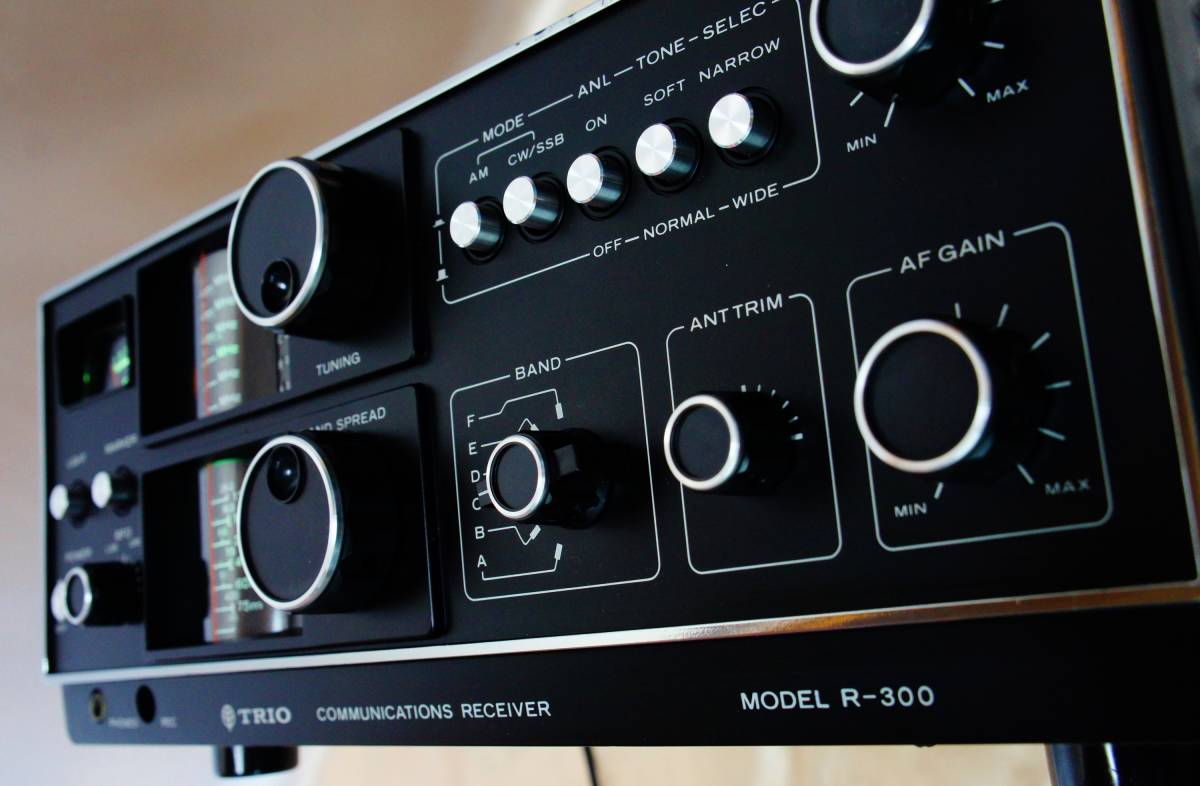 Yahoo!オークション - 綺麗 受信整備品 TRIOトリオ R-300 受信機 BCL