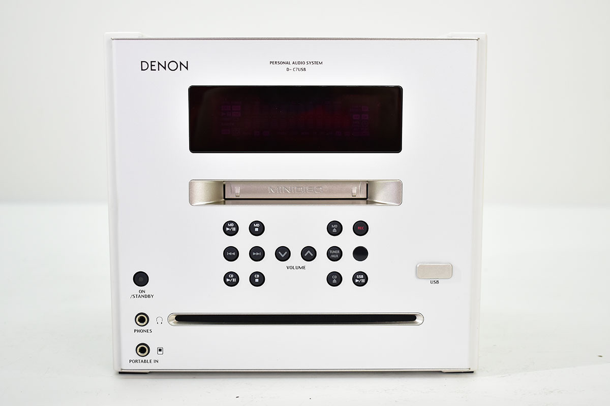 Yahoo!オークション - 未使用 DENON D-C7USB-w CD/MD システムコンポ