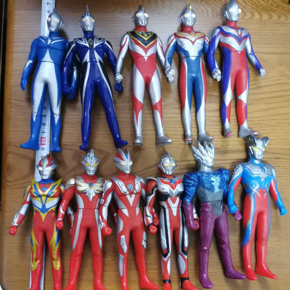 中国限定 レア ウルトラマン ソフビ 55周年 セット ティガ ダイナ
