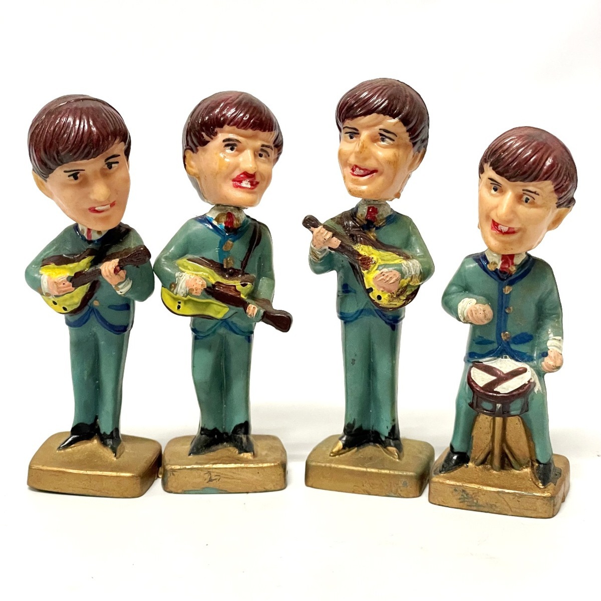 値下げしました‼️ビートルズ風Beatlesフィギュア人形置物スタチュー箱