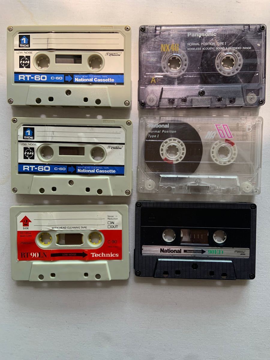 カセットテープ ナショナル Panasonic Technics｜Yahoo!フリマ（旧