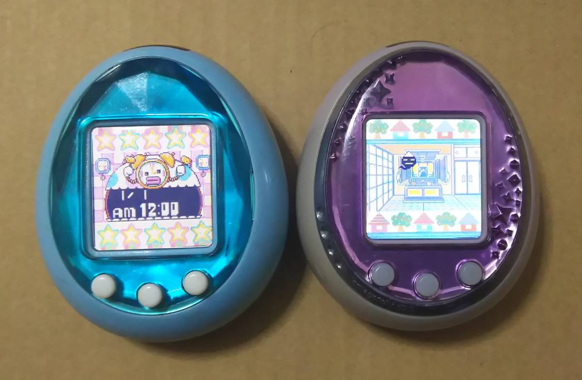 Yahoo!オークション - たまごっち iDL パープル・iD ブルー 2個セット