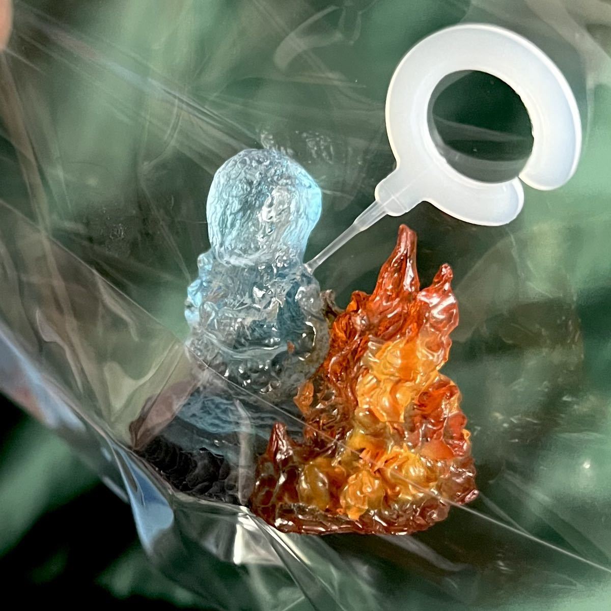 Yahoo!オークション - 特撮大百科 mini ゴジラ オーナメント 液体人間