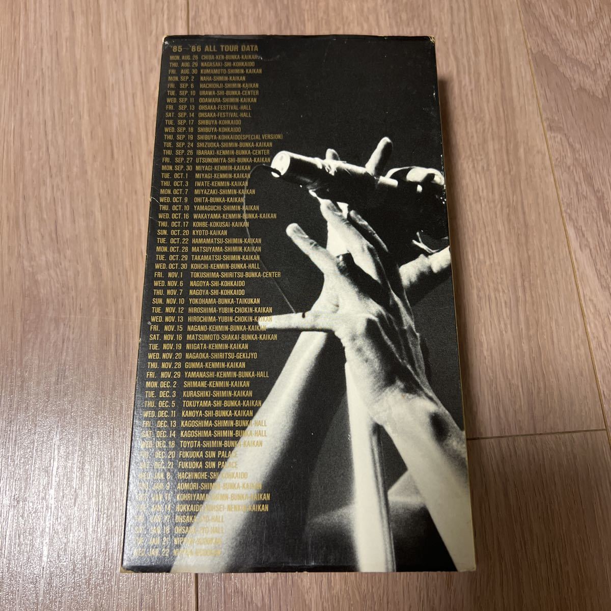 長渕剛 ハングリーツアー THE 4day ファンクラブ限定ビデオ 未DVD化