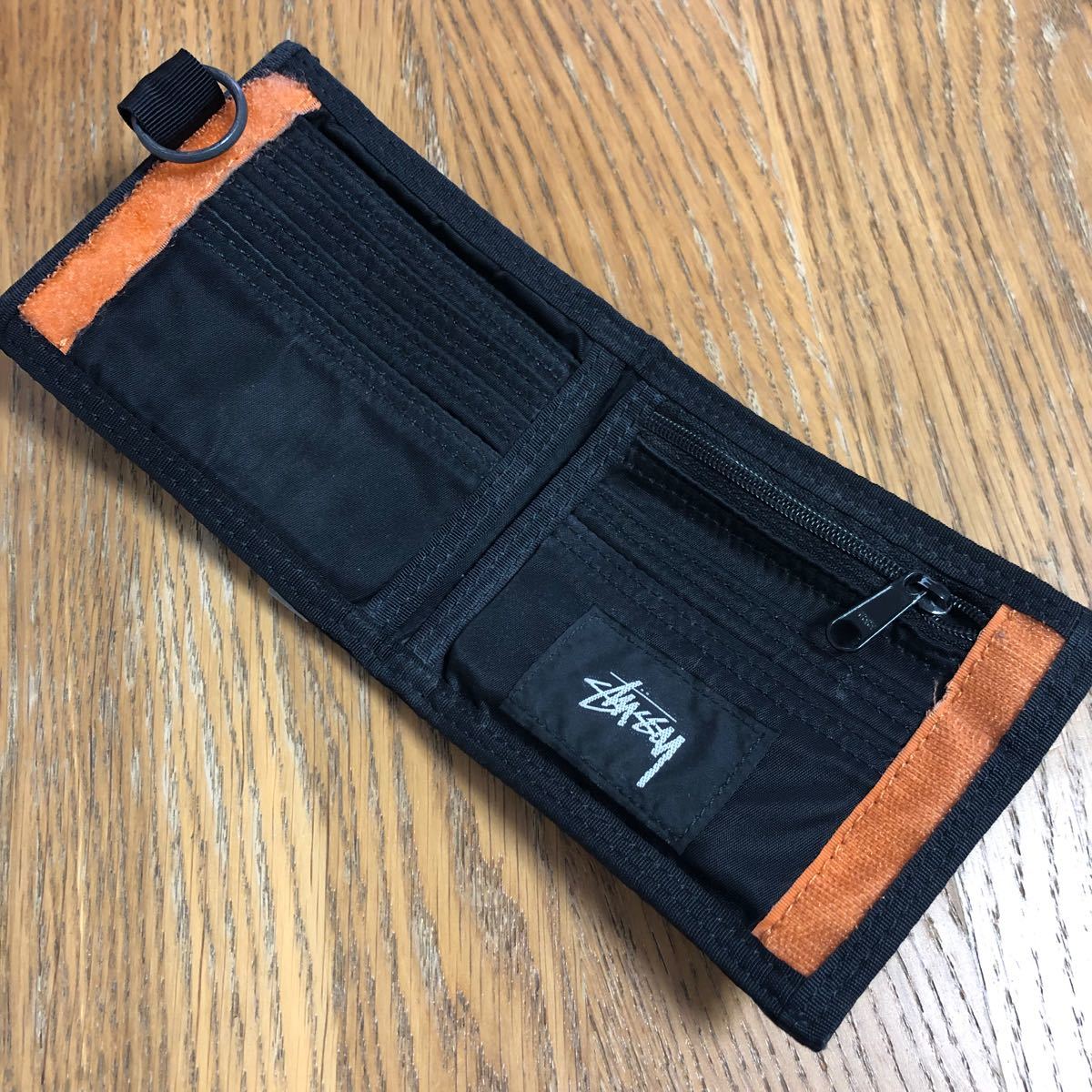 ポーター タンカー × ステューシー ウォレット 二つ折り財布 ブラック