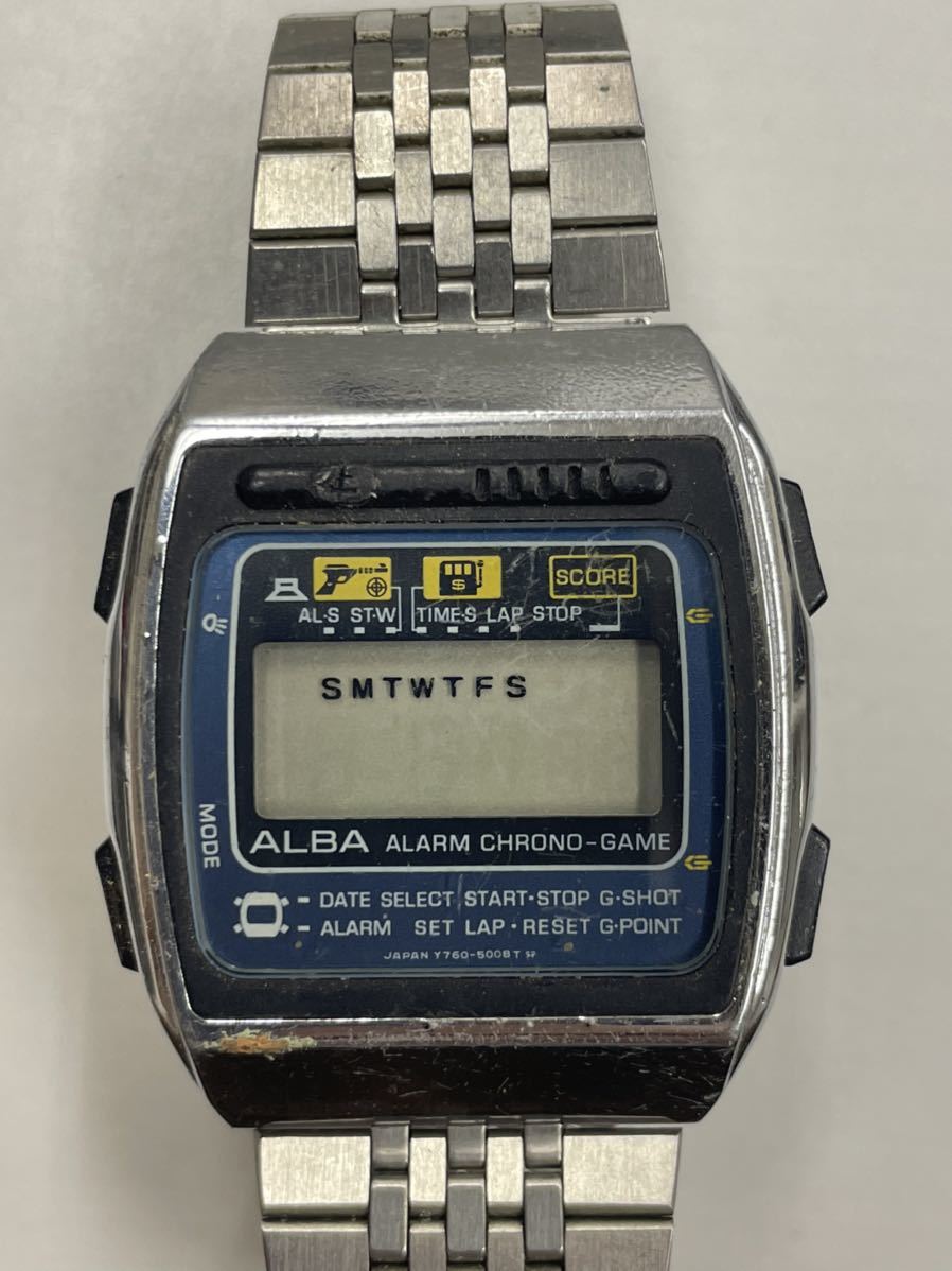 Yahoo!オークション - 動作未確認・SEIKO セイコー ALBA アルバ ゲーム