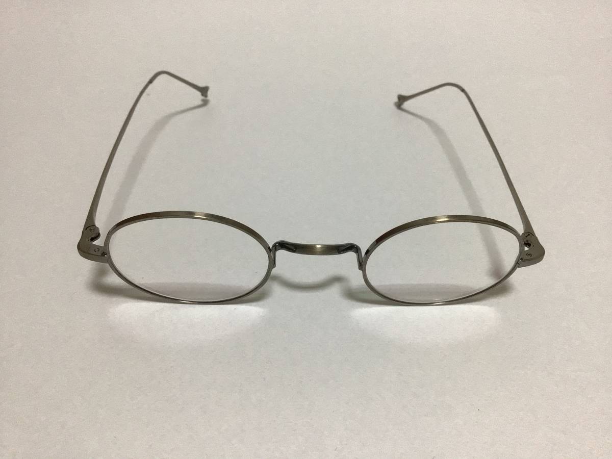 井戸多美男 T-416 アンティークシルバー 金子眼鏡 金子眼鏡T416 ATS