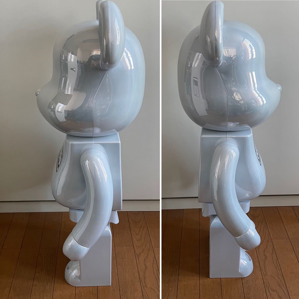 その他 BE@RBRICK oasis White Chrome 1000% MEDICOM TOY - BE@RBRICK