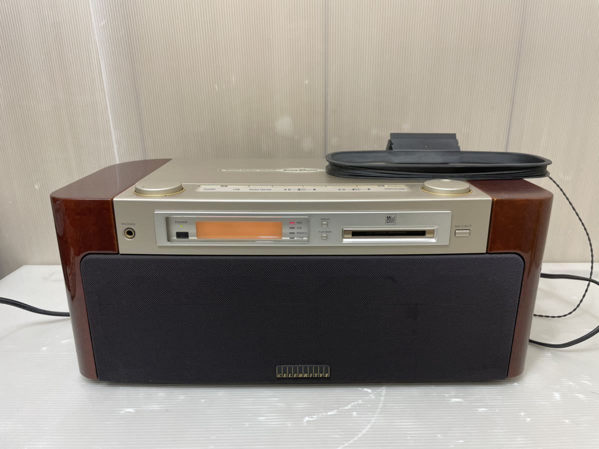 SONY ジャンク ラジカセ ソニー MD-7000 セレブリティ CD/MDステレオ[r