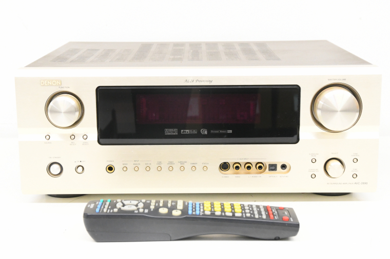 Yahoo!オークション - DENON デノン AVC-2890 AVアンプ リモコン付