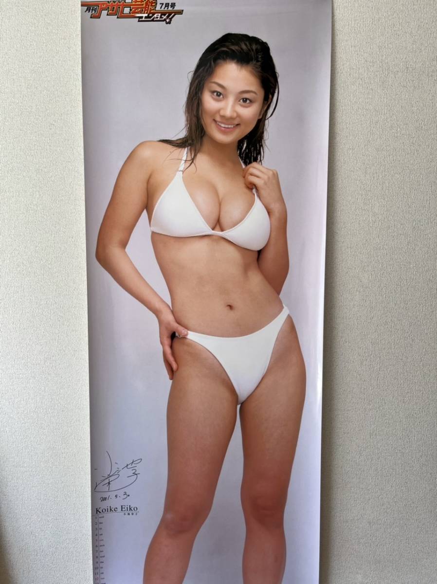 Yahoo!オークション - 小池栄子 等身大ポスター