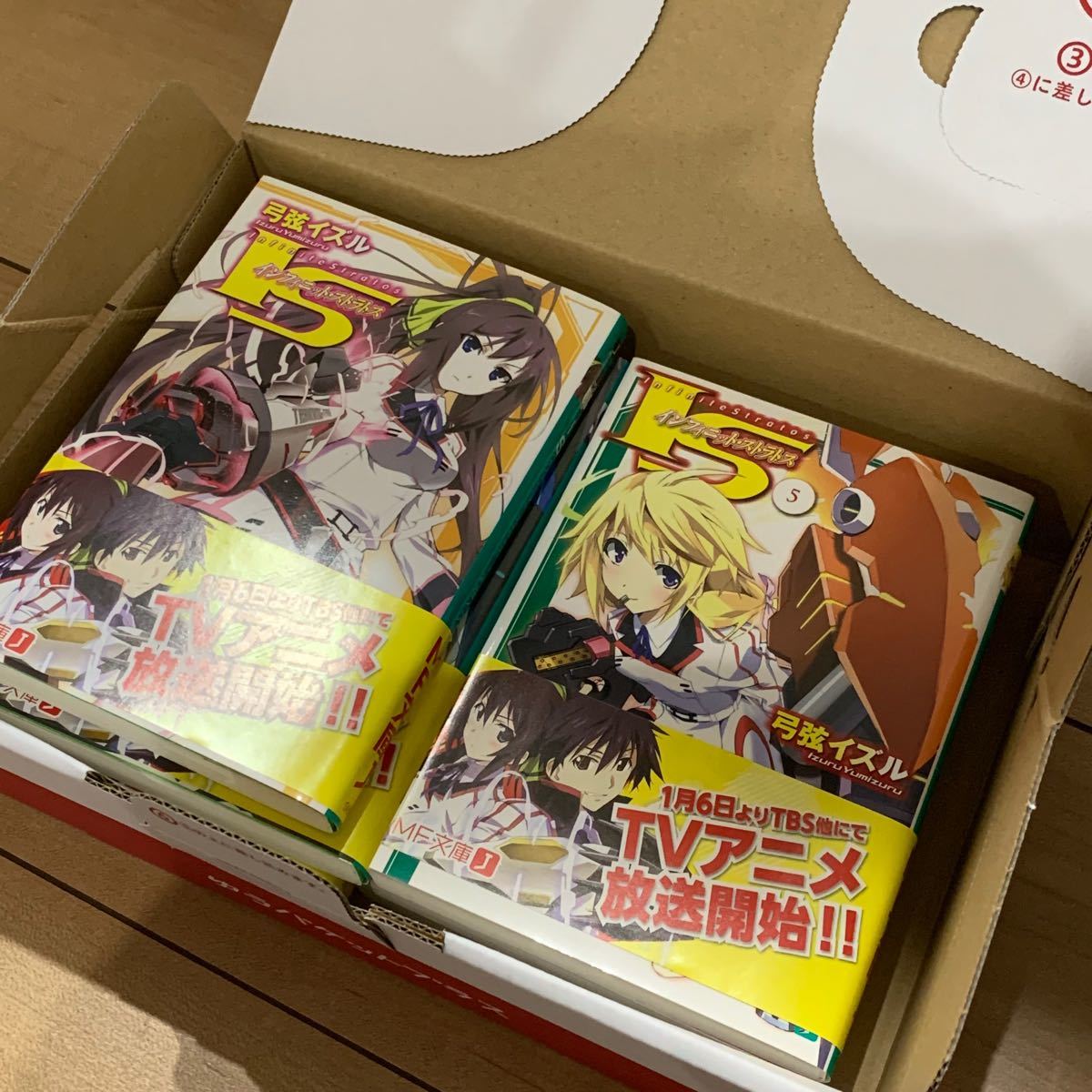 ゆうパケットプラス発送】IS インフィニット・ストラトス 小説