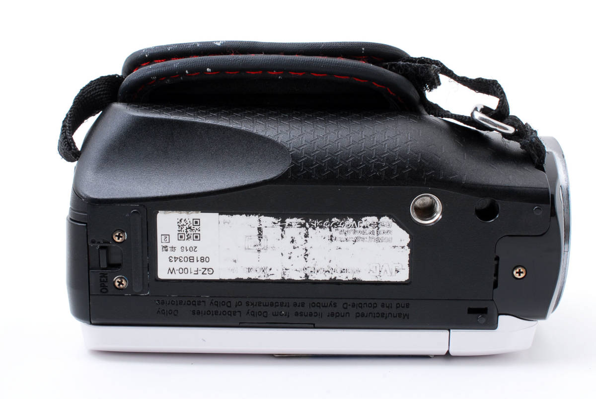 Yahoo!オークション - 動作品 JVC Everio GZ-F100-W デジタルビデオカ