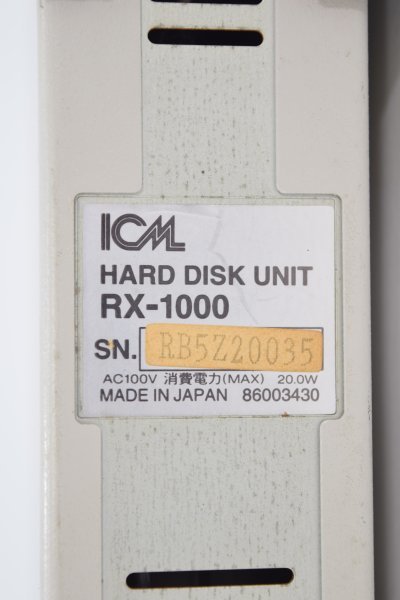 Yahoo!オークション - ICM RX-1000 外付け ハードディスク SCSI SCENAG