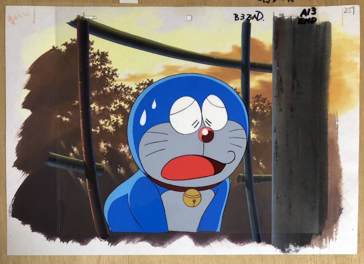 Yahoo!オークション - ドラえもん セル画 背景付き 2