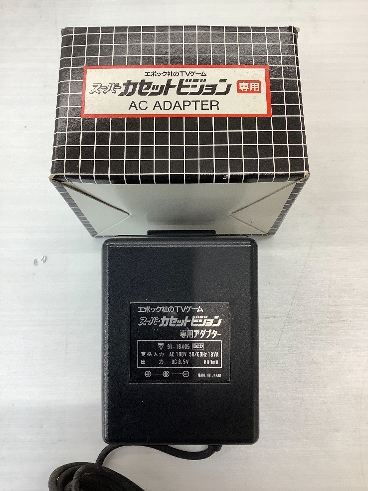 ☆エポック社 スーパーカセットビジョン 本体一式 ACアダプター RF