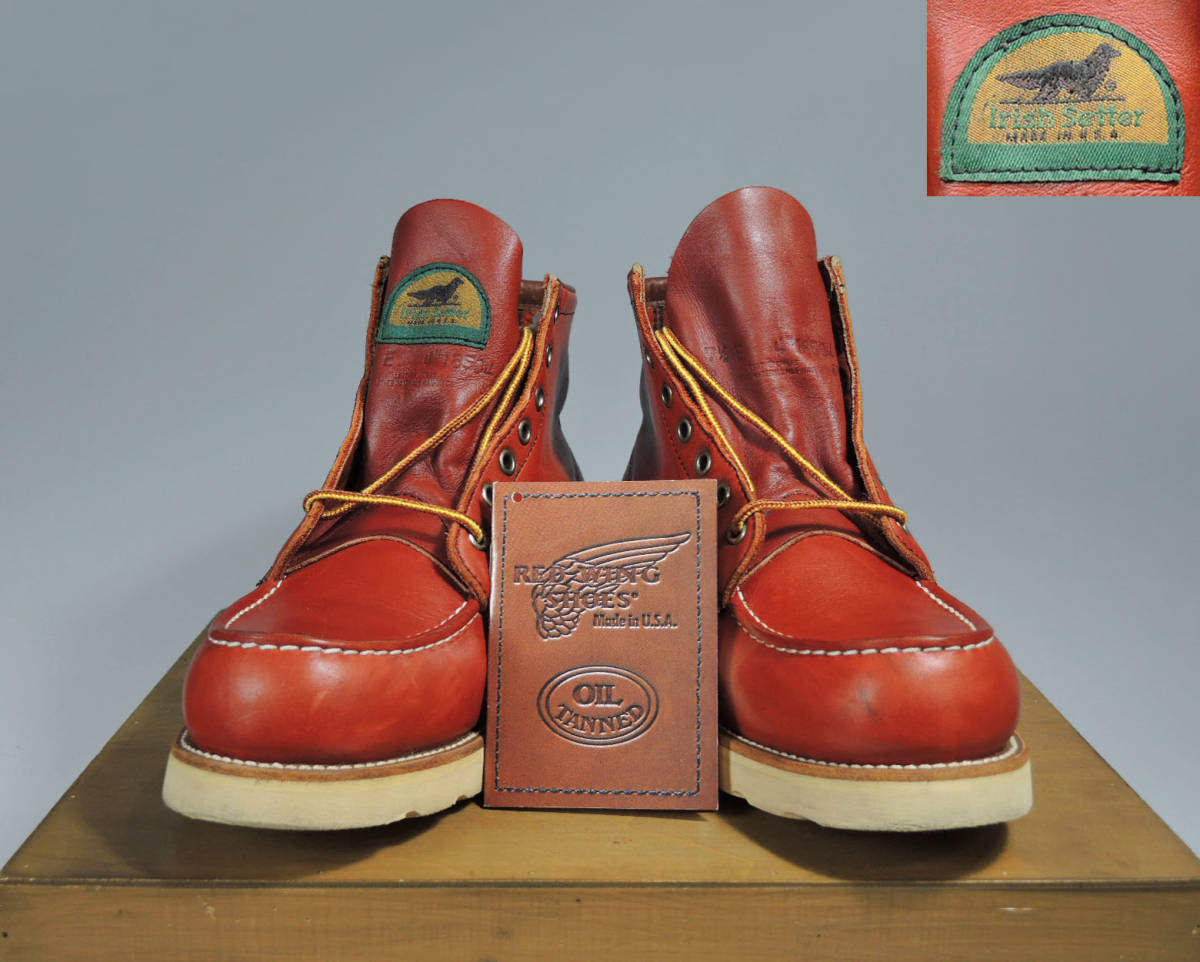 Yahoo!オークション - 激レア 半円犬タグ94年製 レッドウィング875アイ