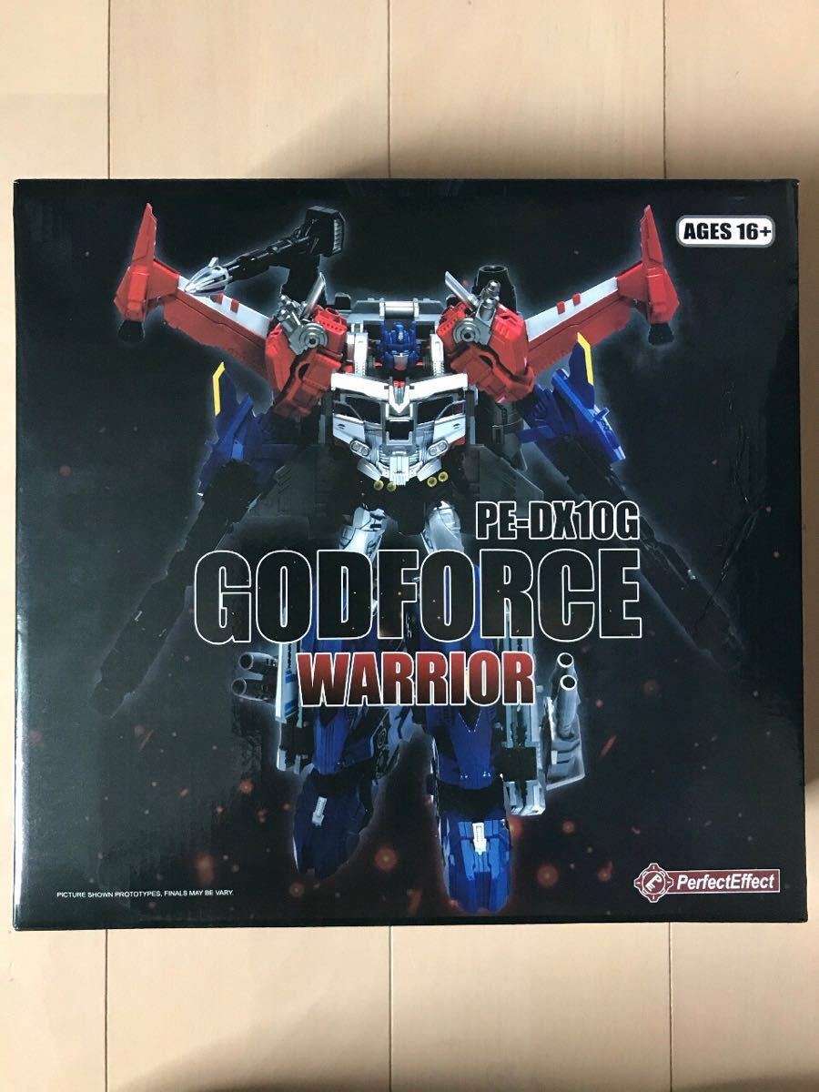 非正規トランスフォーマー Perfect Effect PE-DX10G GODFORCE WARRIOR
