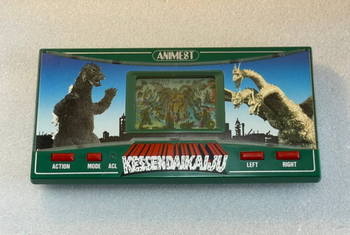 Yahoo!オークション - ゲームウォッチ ゴジラ 決戦大怪獣 LSI LCD KESS