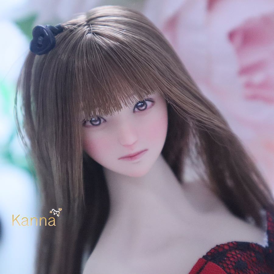 ☆1/6カスタムヘッド『愛菜』☆ Yahoo!オークション - 【LUCKY STAR